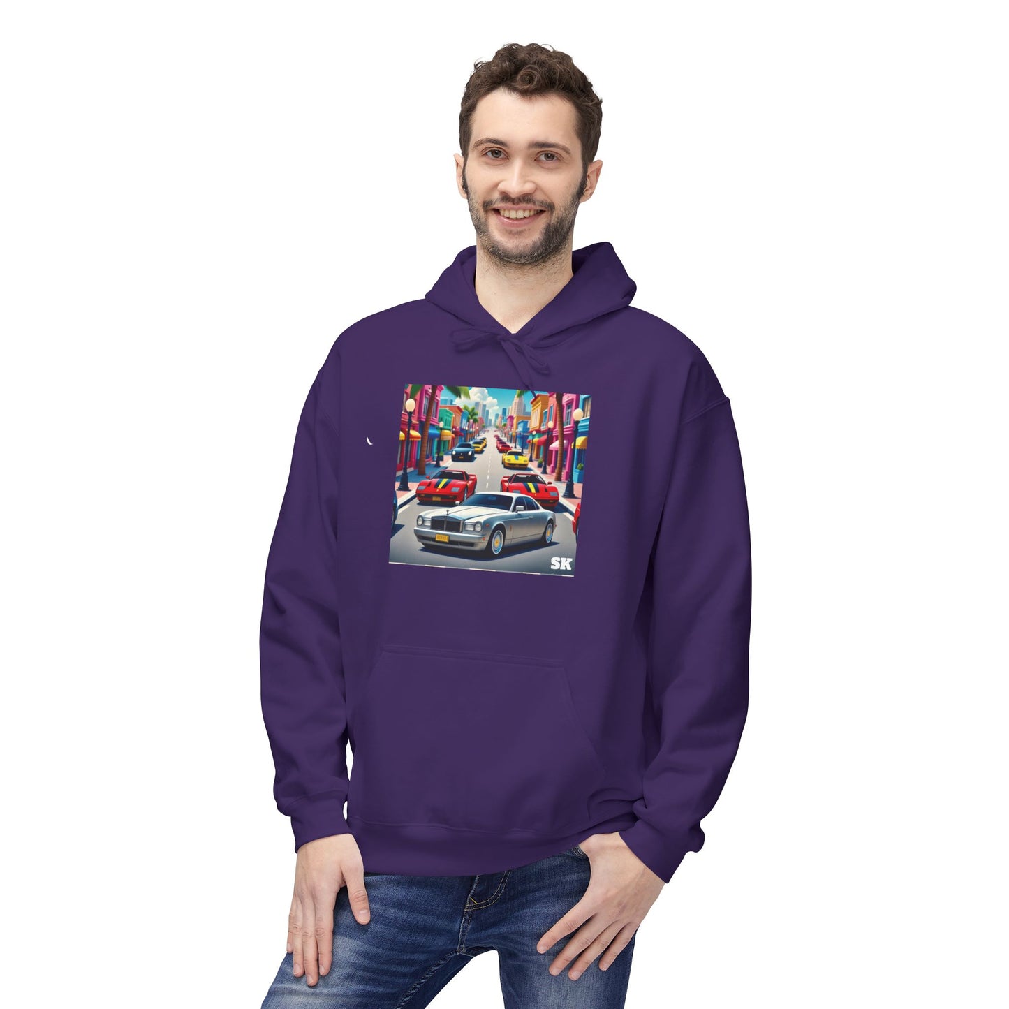 Vibrant City Life SK Hoodie,