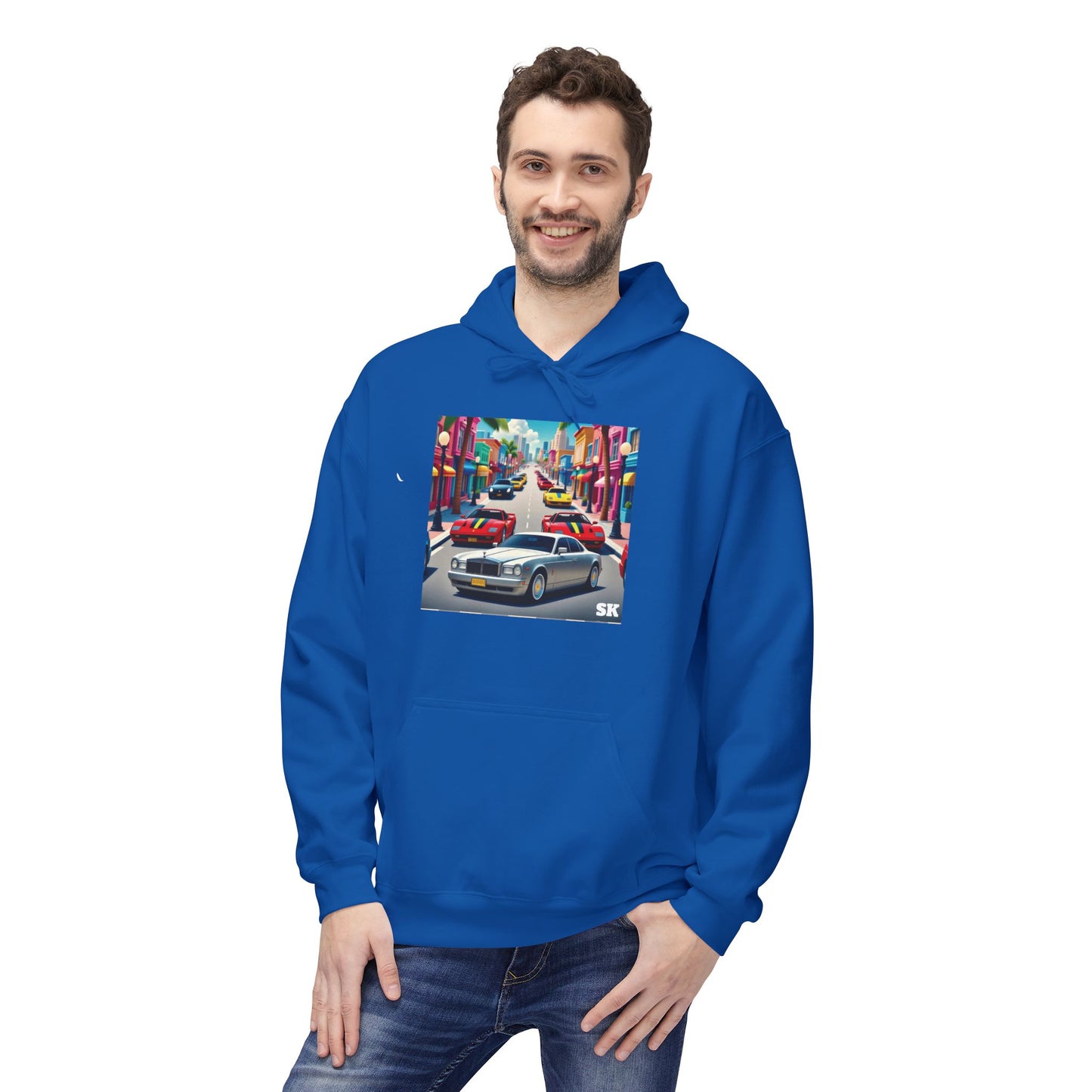 Vibrant City Life SK Hoodie,