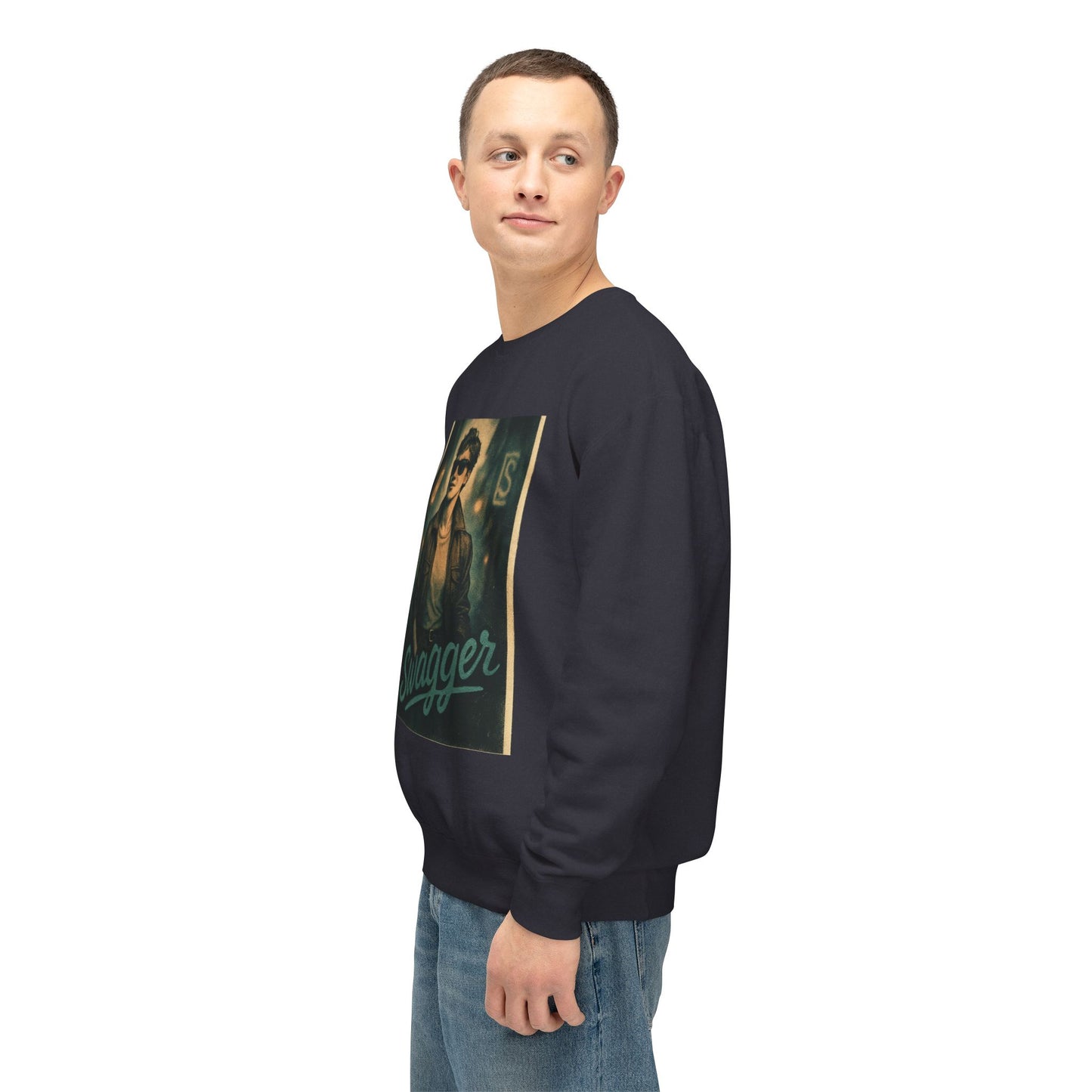 Swagger Unisex Lightweight Crewneck Sweatshirt