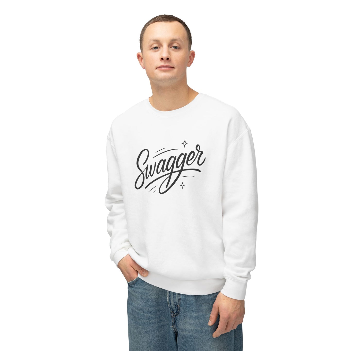 Swagger Unisex Lightweight Crewneck Sweatshirt
