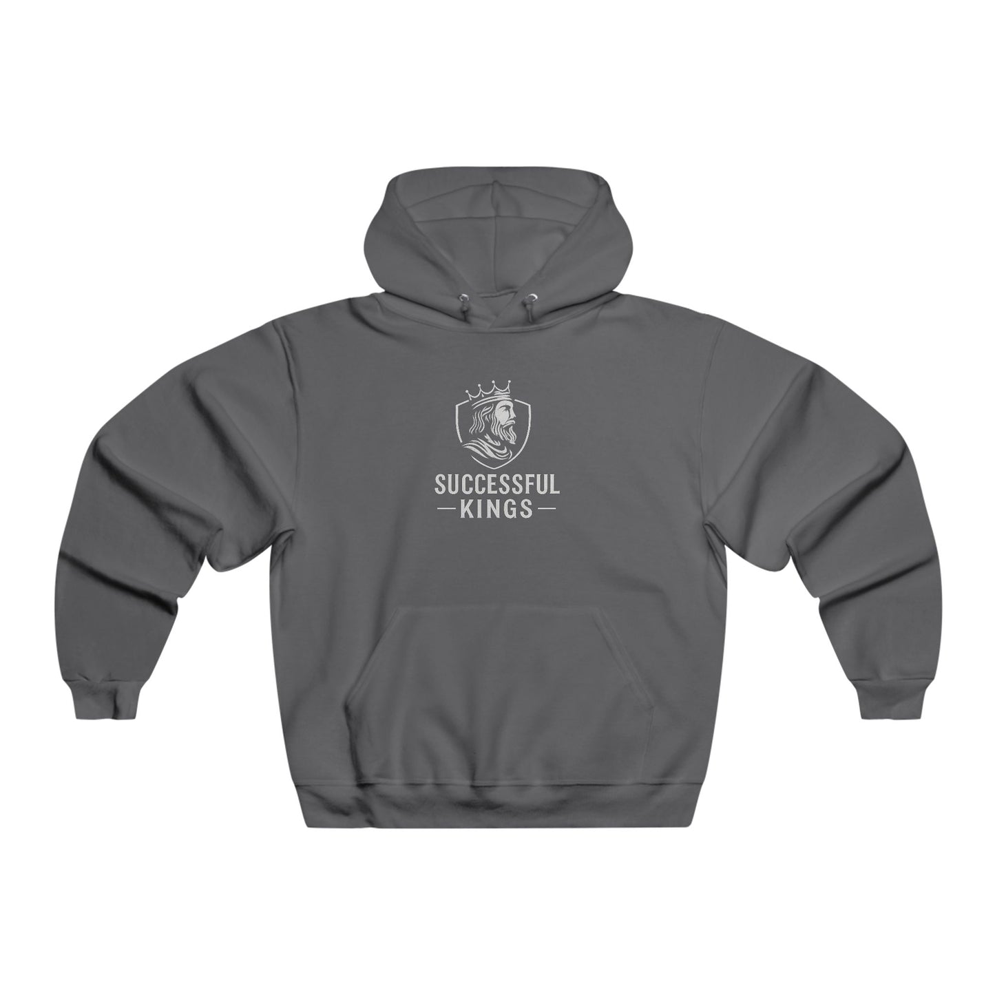 Successful Kings Men's Hooded Sweatshirt | Cozy Unisex Sweatshirt, Gift for Him, Motivational Hoodie, Casual Wear, Cool Gift Idea