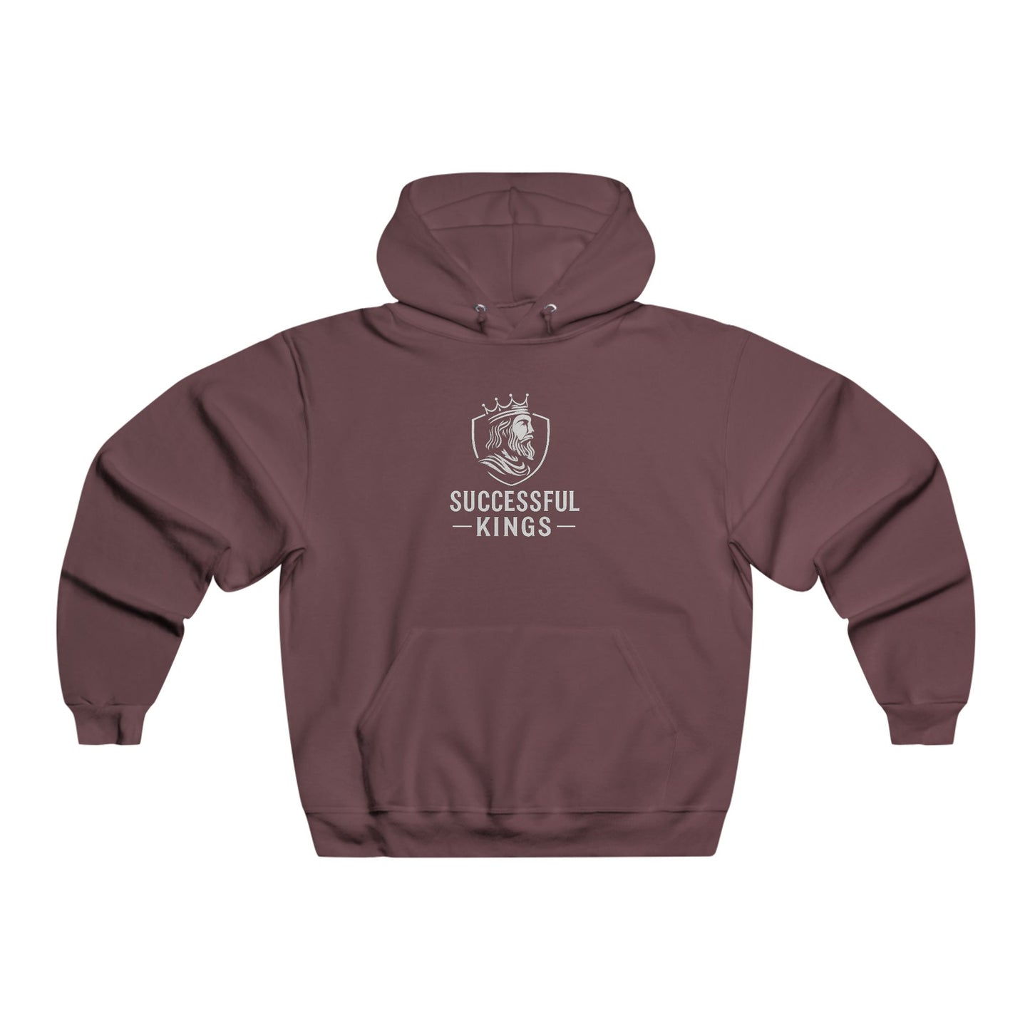 Successful Kings Men's Hooded Sweatshirt | Cozy Unisex Sweatshirt, Gift for Him, Motivational Hoodie, Casual Wear, Cool Gift Idea