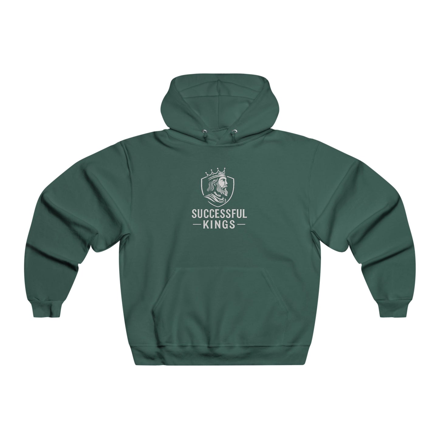 Successful Kings Men's Hooded Sweatshirt | Cozy Unisex Sweatshirt, Gift for Him, Motivational Hoodie, Casual Wear, Cool Gift Idea