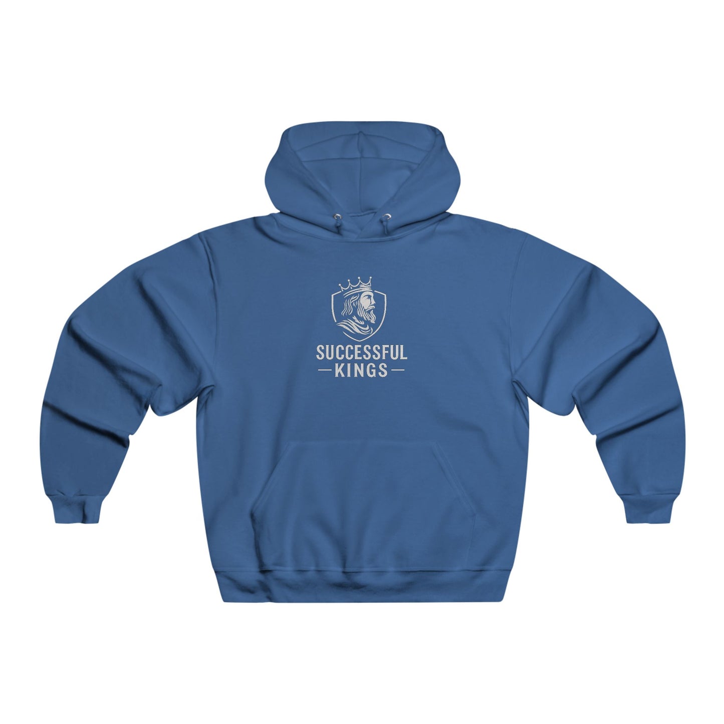 Successful Kings Men's Hooded Sweatshirt | Cozy Unisex Sweatshirt, Gift for Him, Motivational Hoodie, Casual Wear, Cool Gift Idea