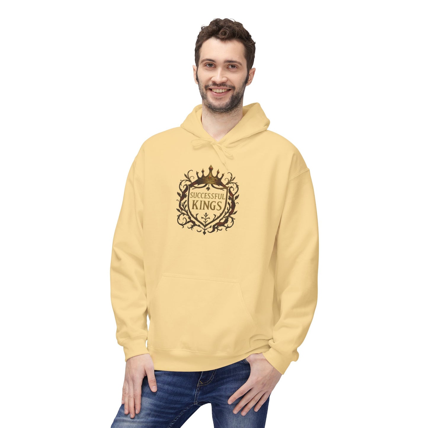Successful Kings Unisex Hoodie - Cozy Sweatshirt for Motivation, Gift for Friends, Streetwear, Casual Wear, Yoga Outfit
