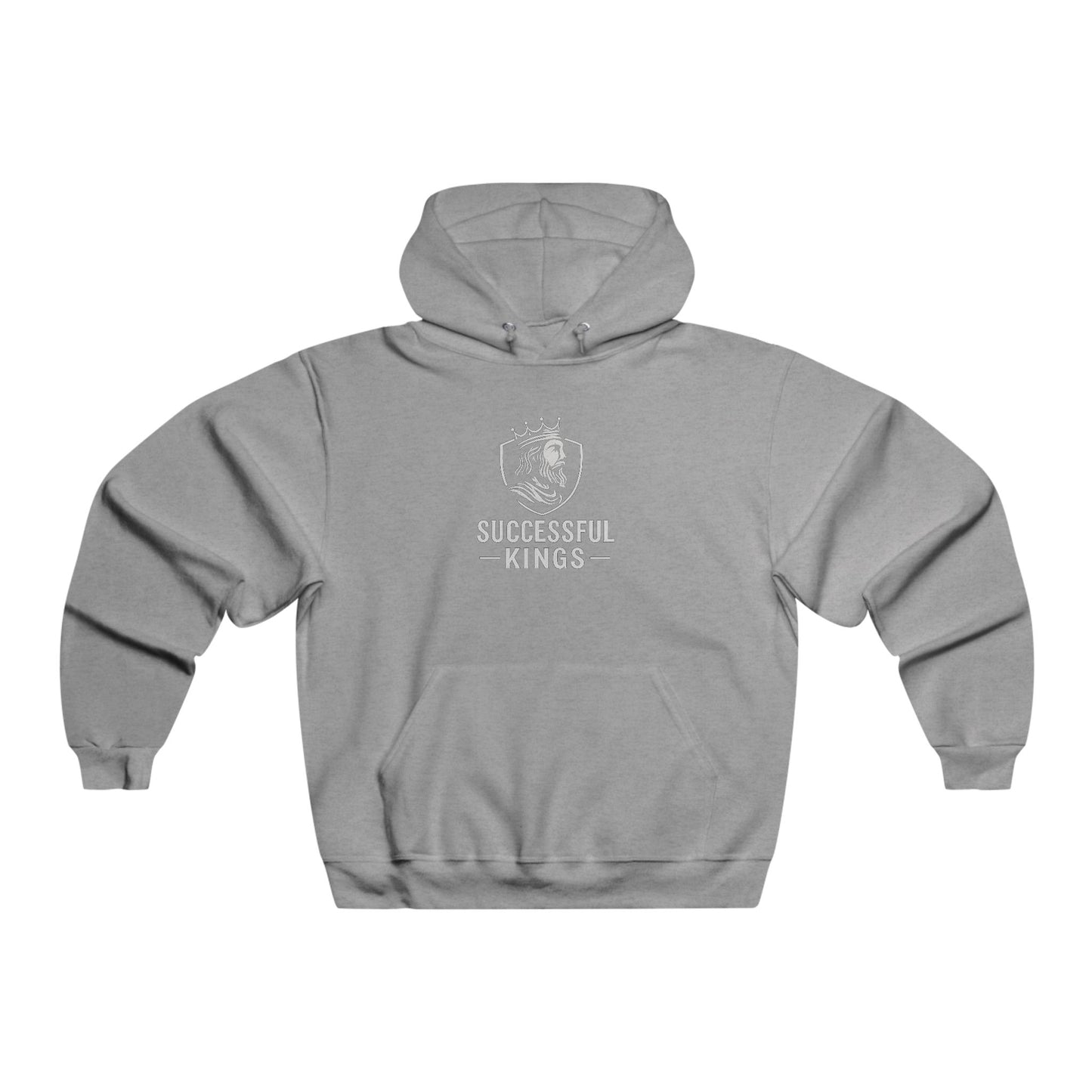 Successful Kings Men's Hooded Sweatshirt | Cozy Unisex Sweatshirt, Gift for Him, Motivational Hoodie, Casual Wear, Cool Gift Idea