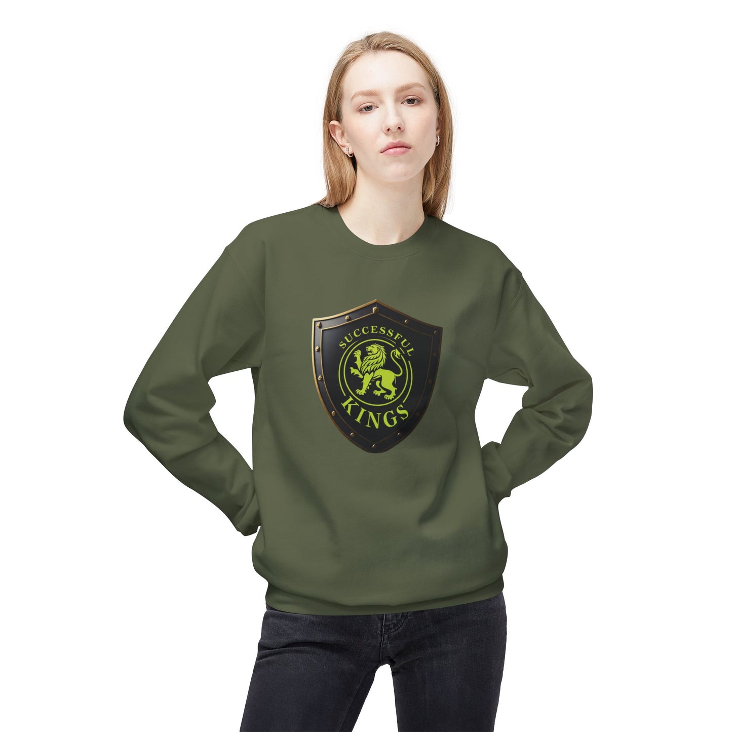 Kings Fleece Crewneck Sweatshirt – Perfect for Gifts, Fashion, and Cozy Days