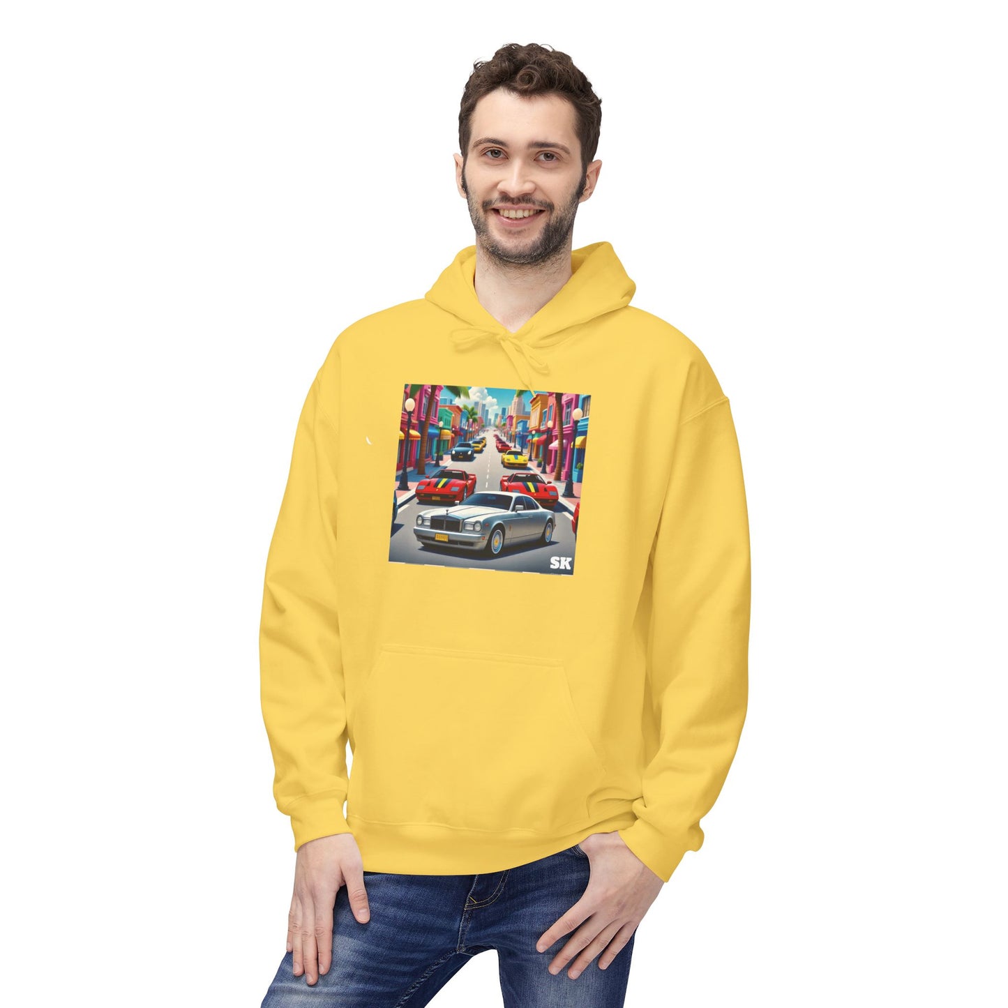 Vibrant City Life SK Hoodie,
