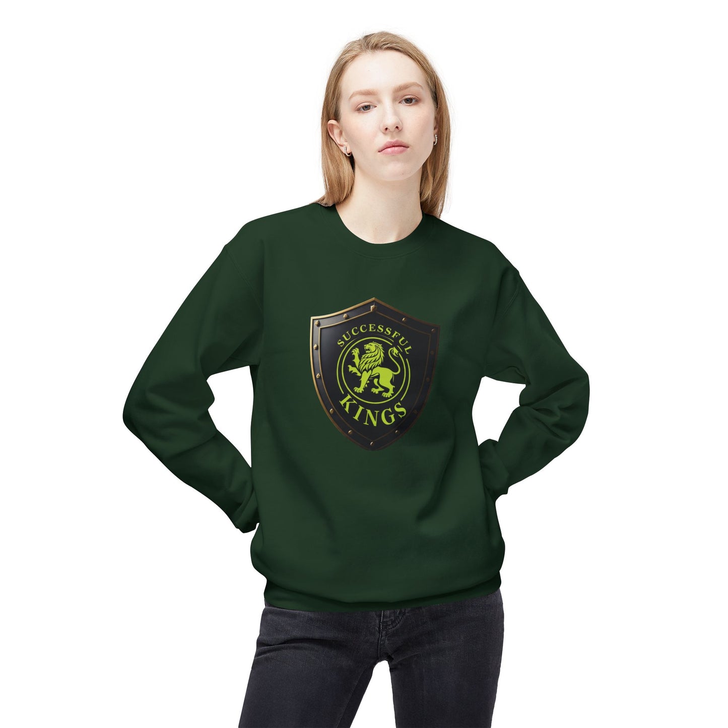 Kings Fleece Crewneck Sweatshirt – Perfect for Gifts, Fashion, and Cozy Days