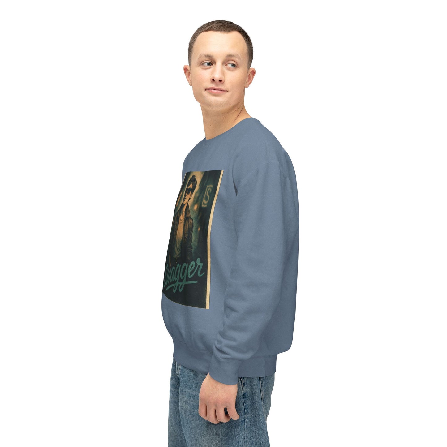 Swagger Unisex Lightweight Crewneck Sweatshirt