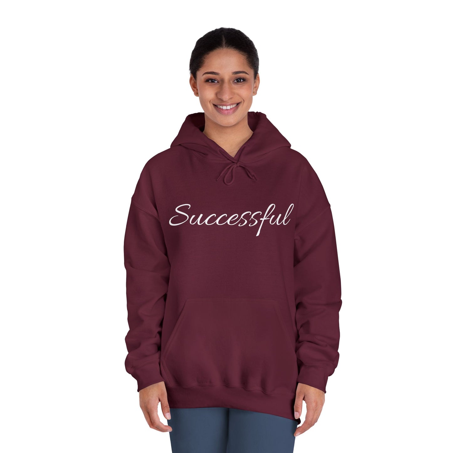 Successful Unisex Hoodie, Motivational Sweater, Gift for Him or Her, Inspirational Apparel, Cozy Sweatshirt, Positive Vibes Clothing