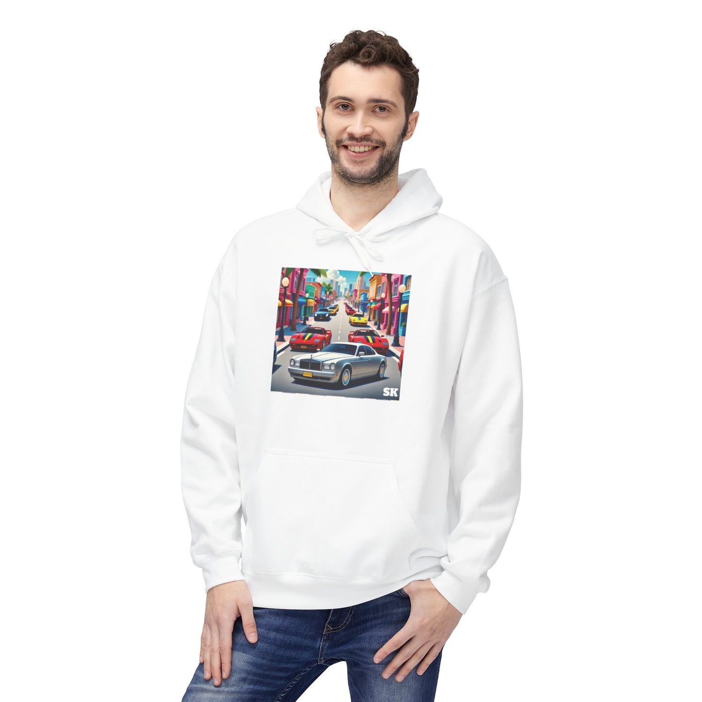 Vibrant City Life SK Hoodie,