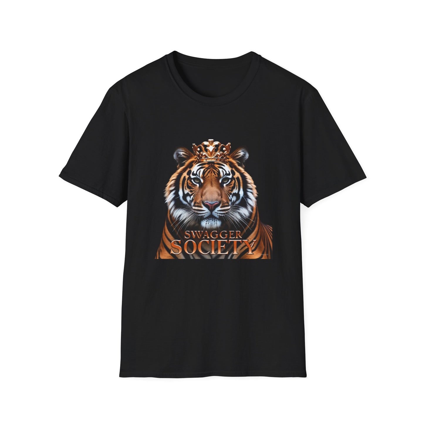 Bold Tiger Graphic T-Shirt, Swagger Society