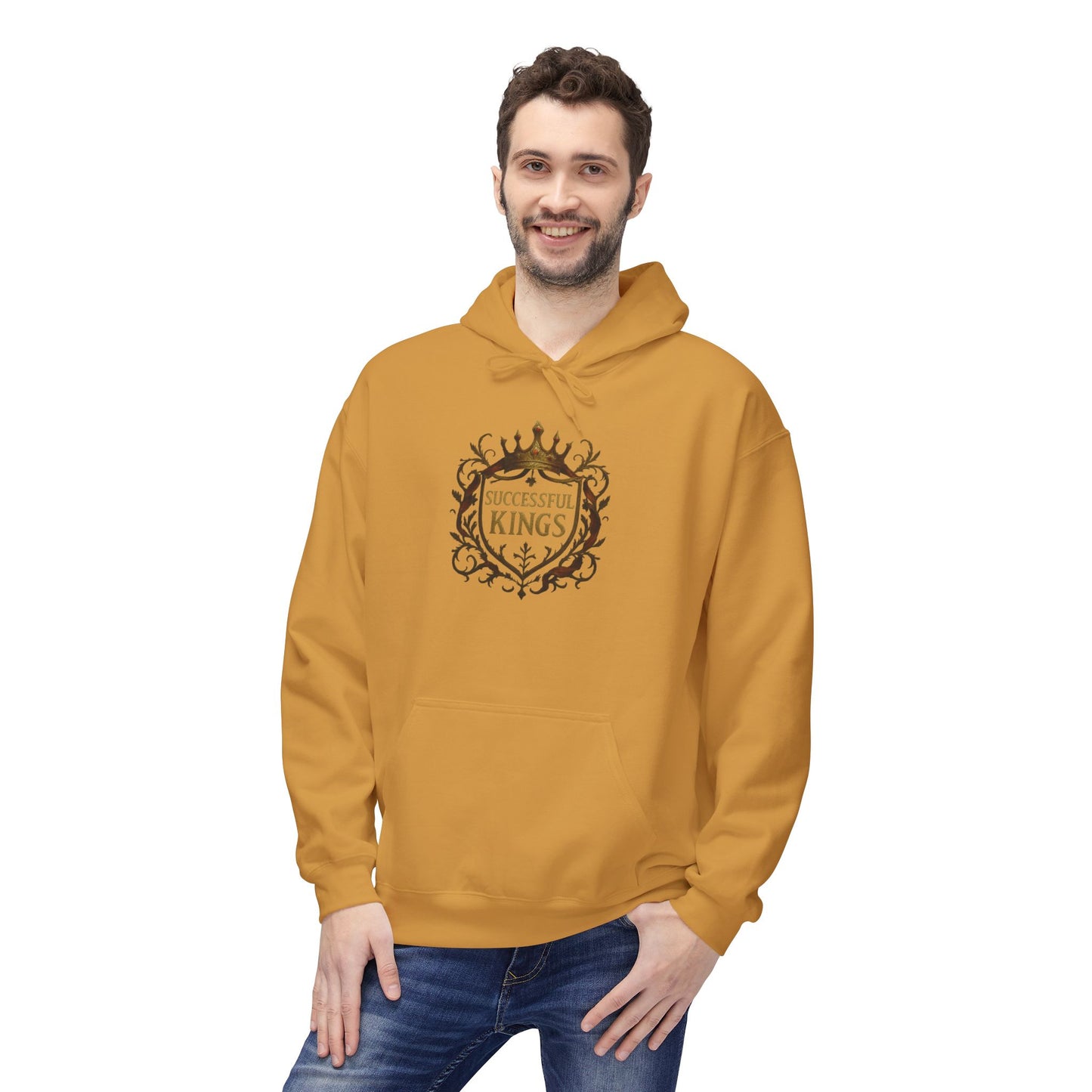 Successful Kings Unisex Hoodie - Cozy Sweatshirt for Motivation, Gift for Friends, Streetwear, Casual Wear, Yoga Outfit