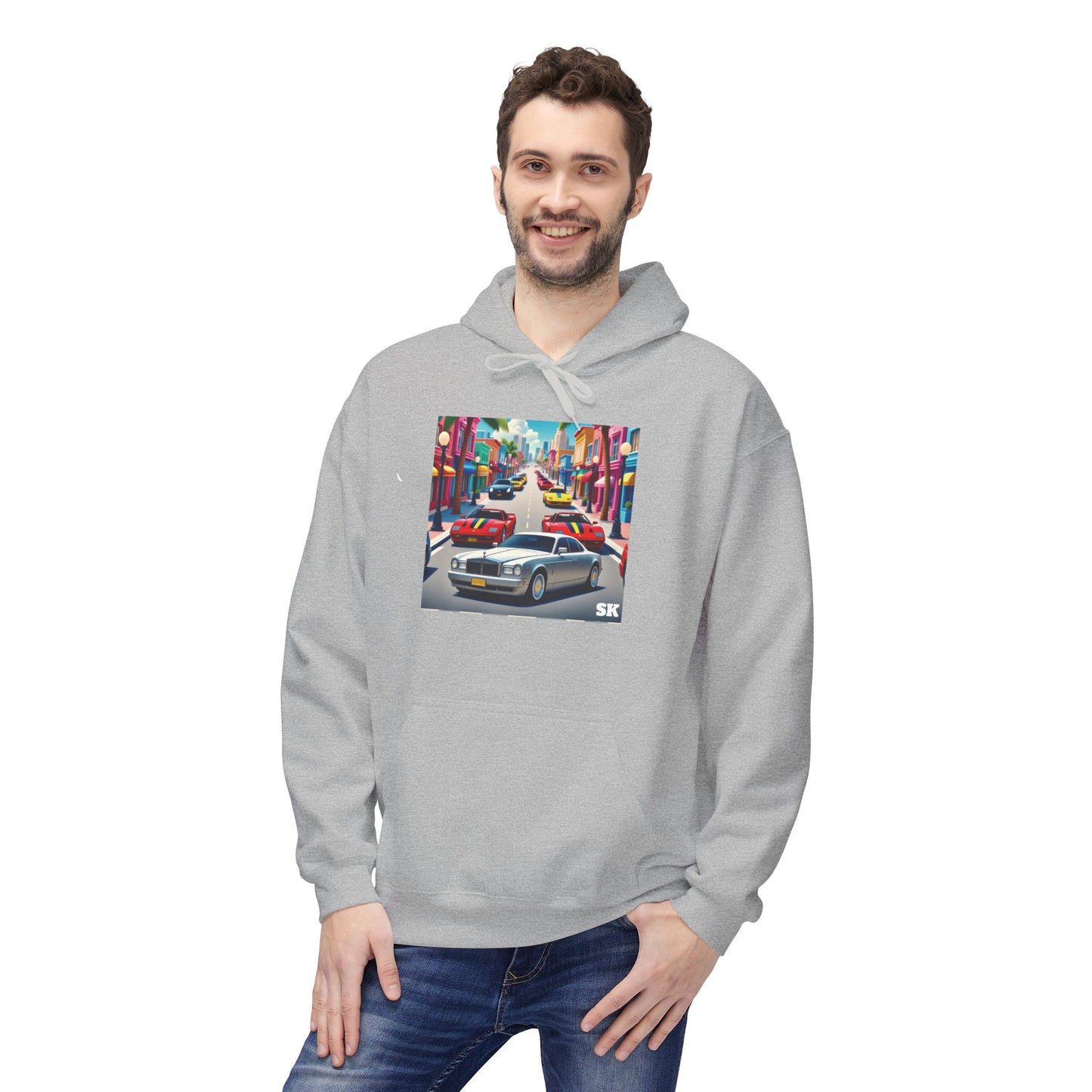 Vibrant City Life SK Hoodie,