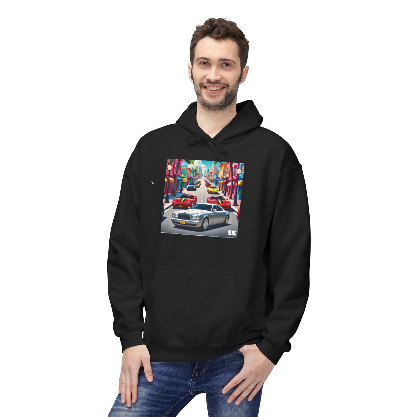 Vibrant City Life SK Hoodie,