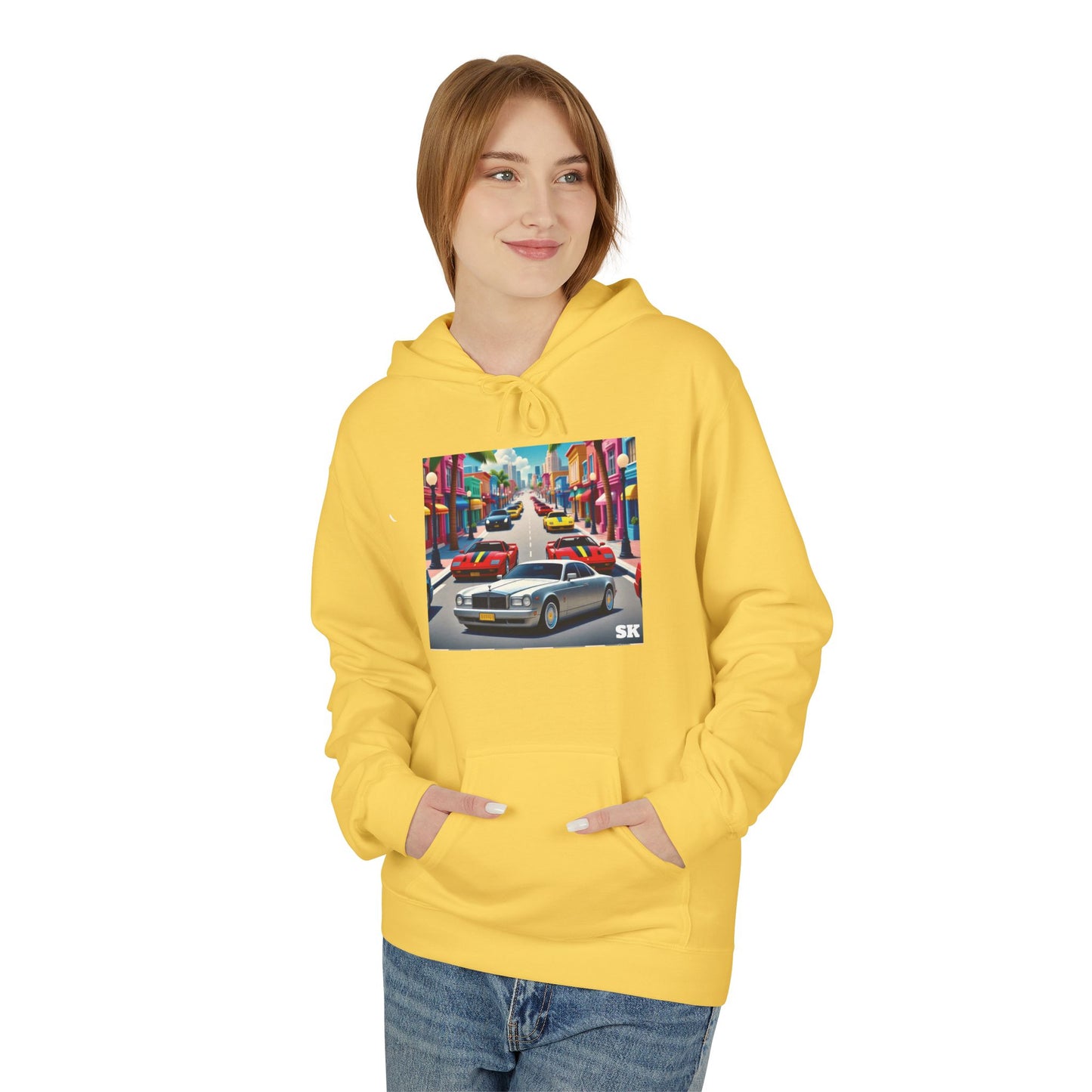 Vibrant City Life SK Hoodie,