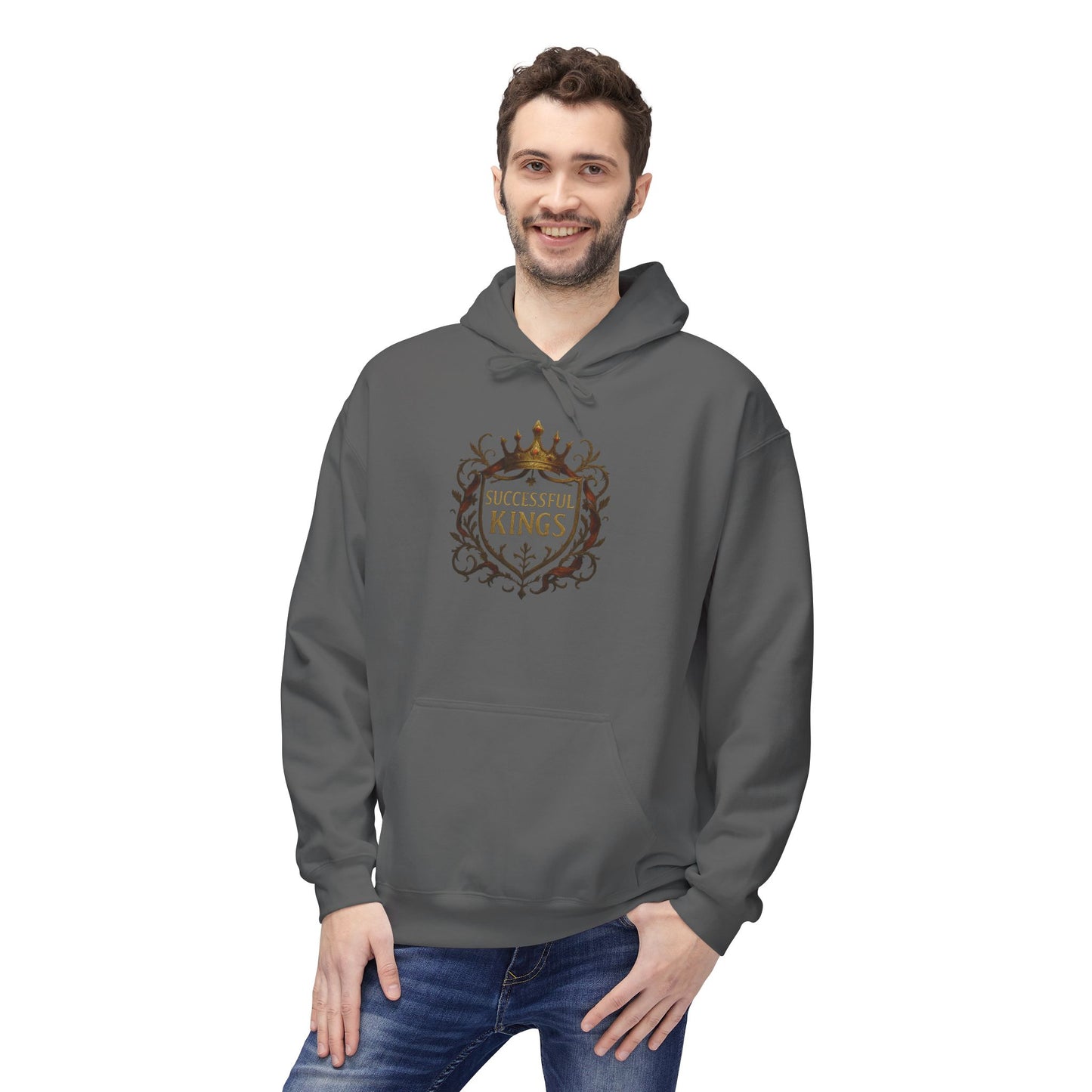 Successful Kings Unisex Hoodie - Cozy Sweatshirt for Motivation, Gift for Friends, Streetwear, Casual Wear, Yoga Outfit