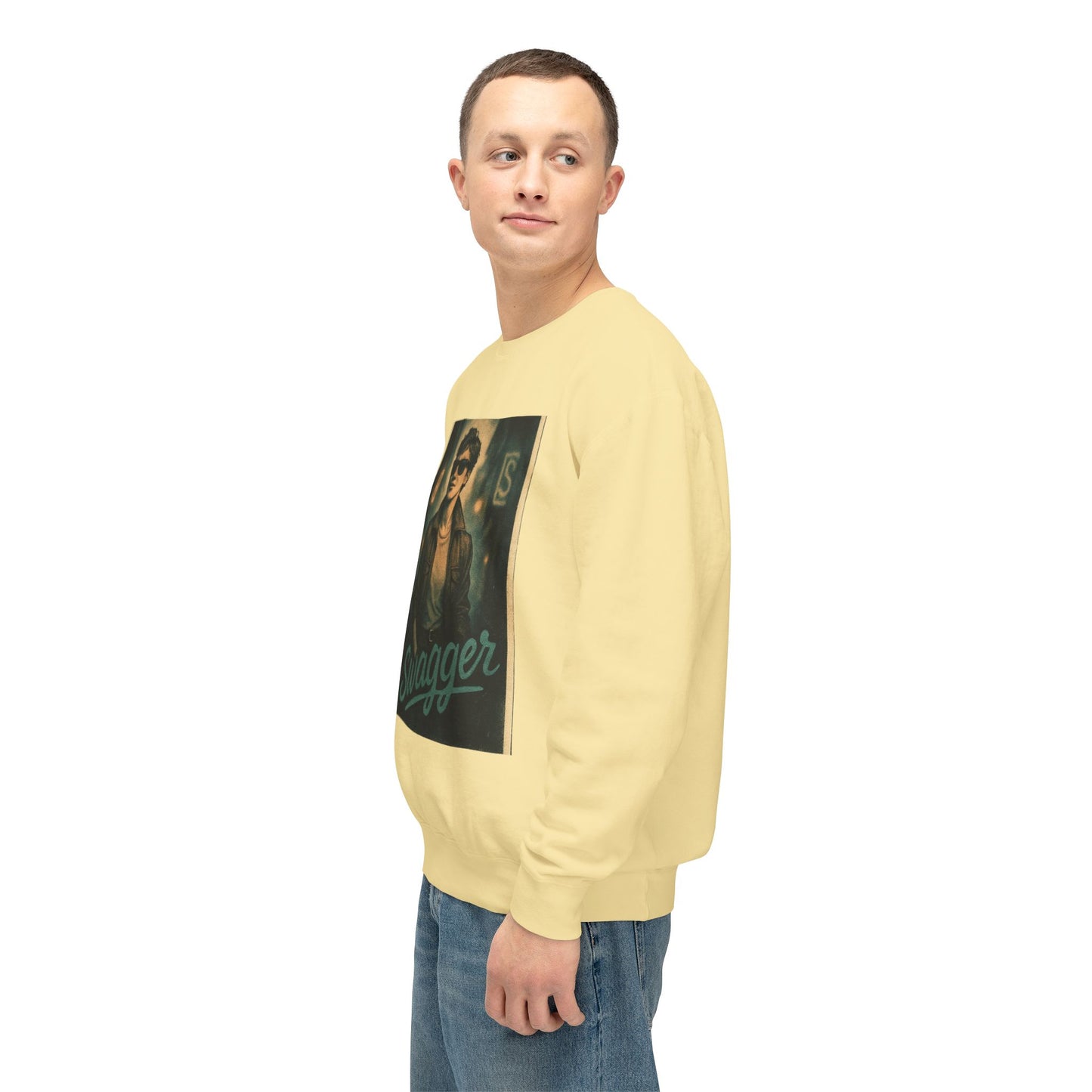 Swagger Unisex Lightweight Crewneck Sweatshirt