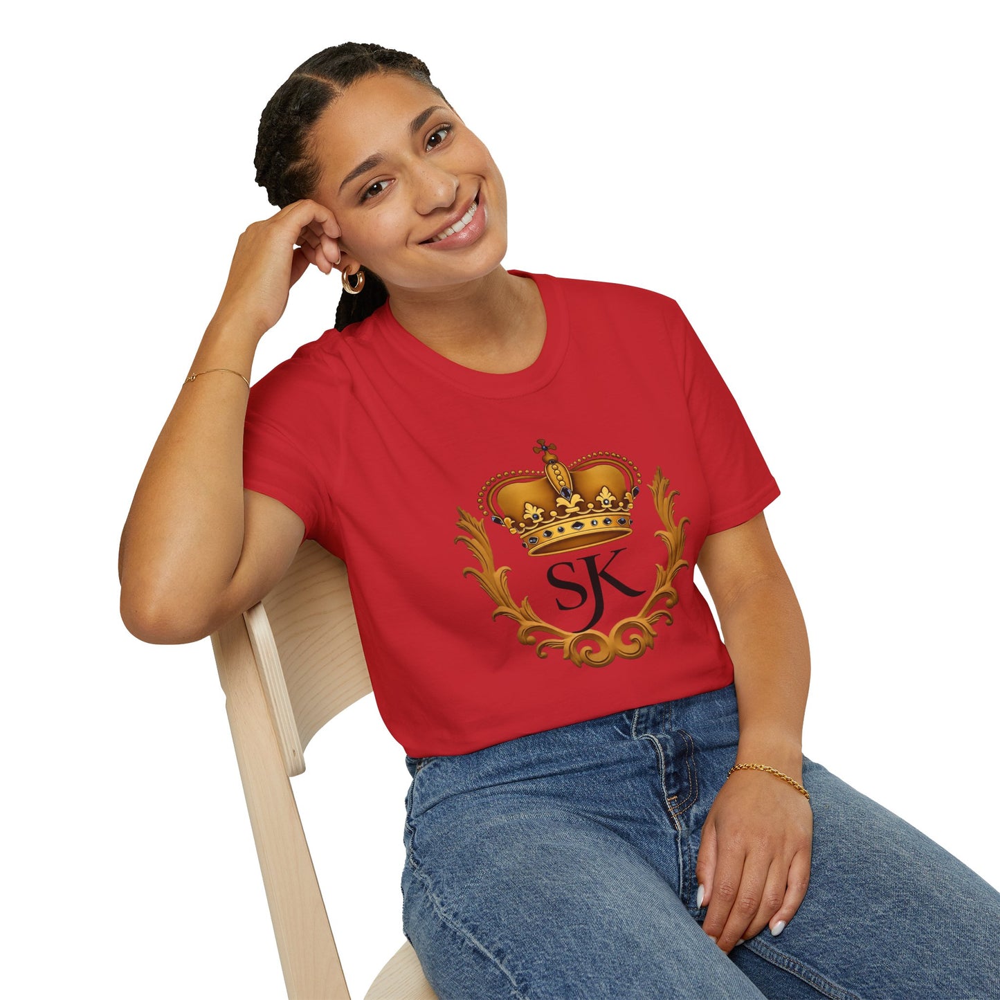 Crowned Initial T-Shirt