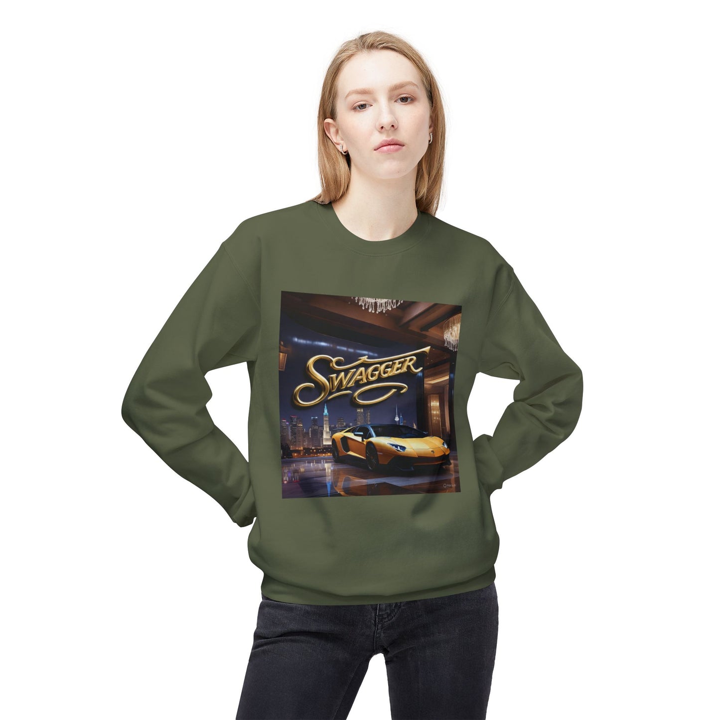 Swagger Fleece Crewneck Sweatshirt
