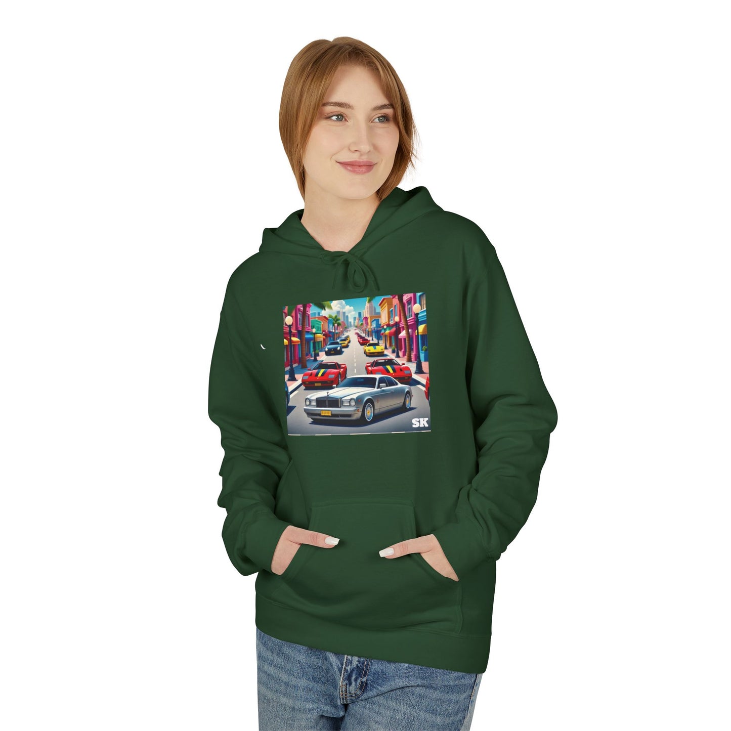 Vibrant City Life SK Hoodie,