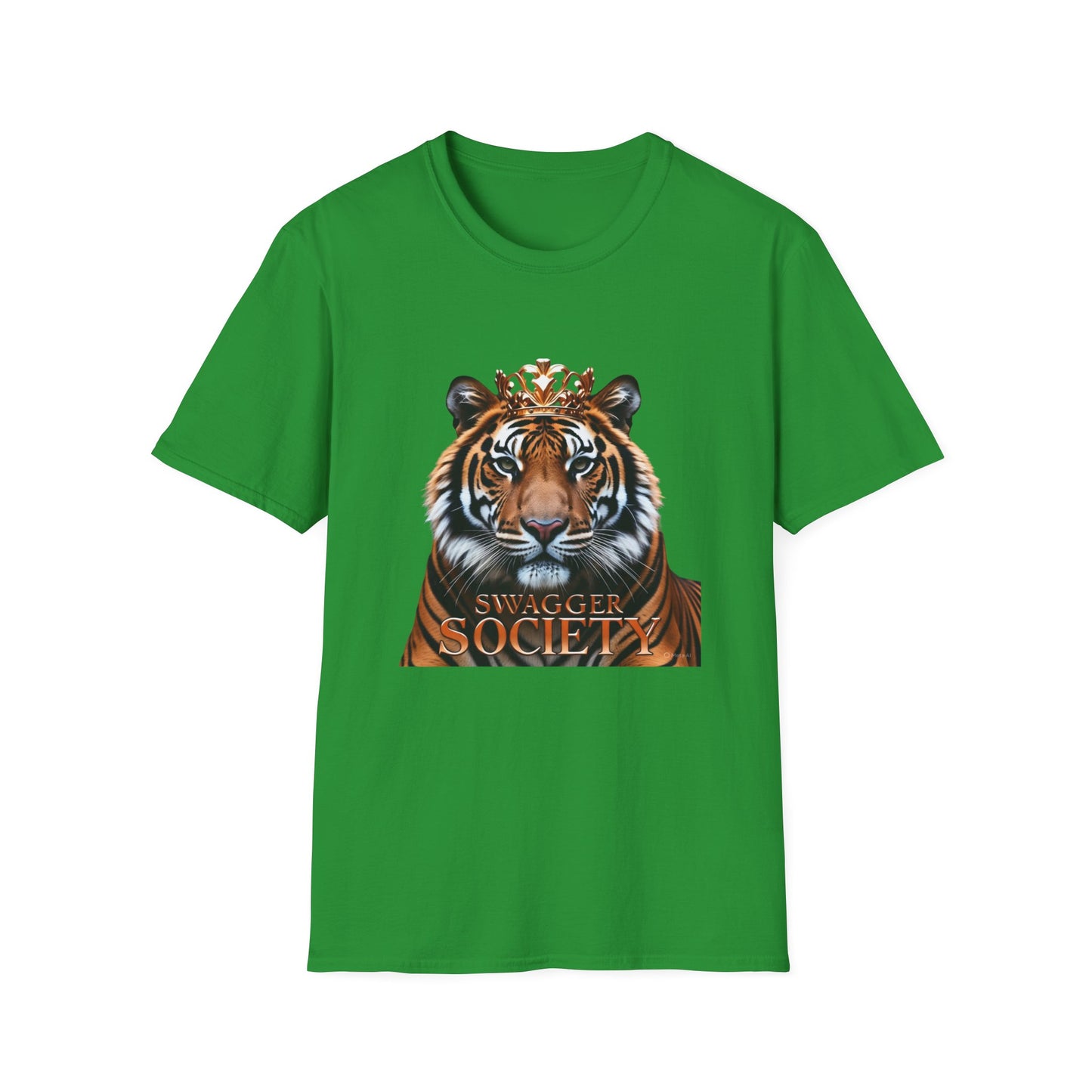 Bold Tiger Graphic T-Shirt, Swagger Society