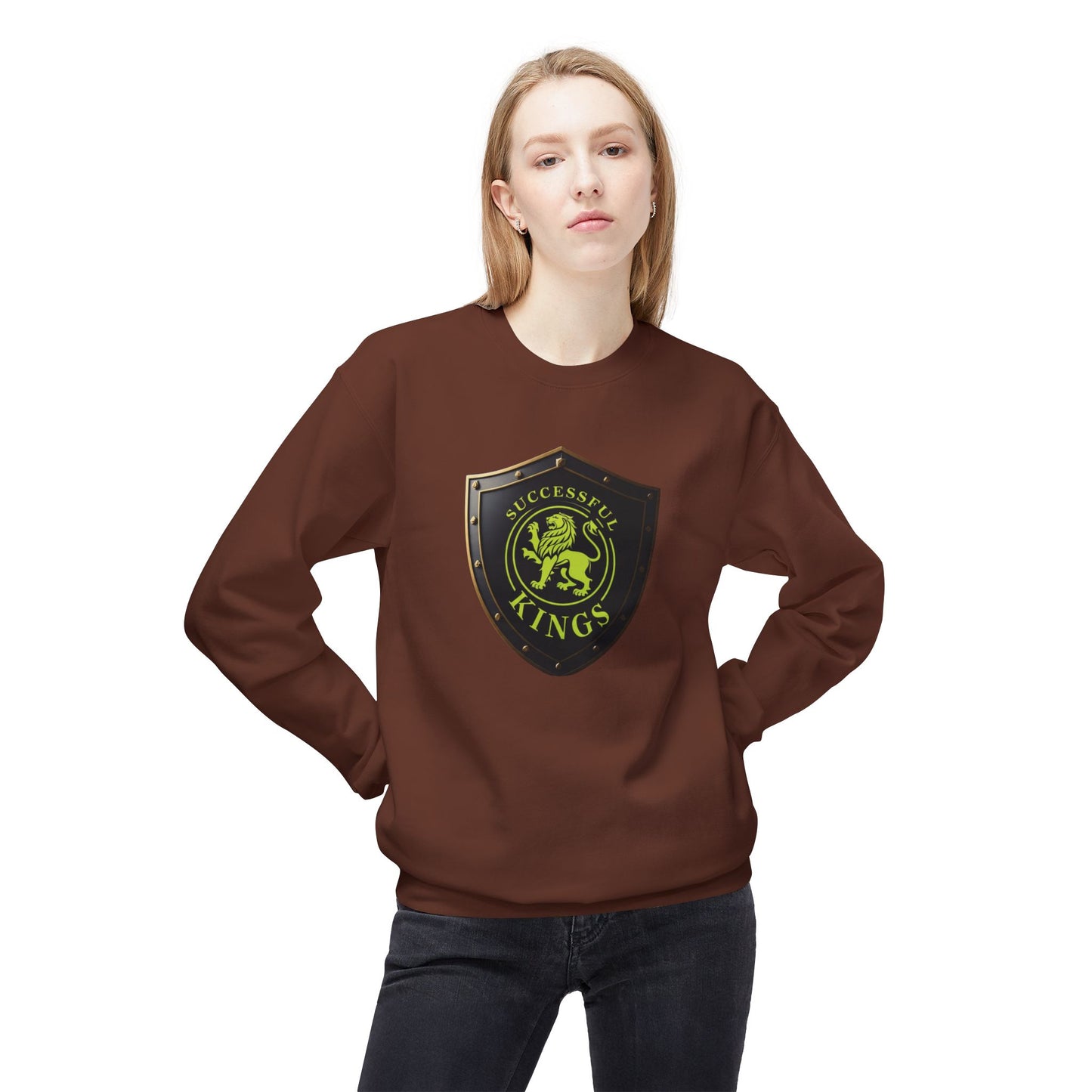 Kings Fleece Crewneck Sweatshirt – Perfect for Gifts, Fashion, and Cozy Days