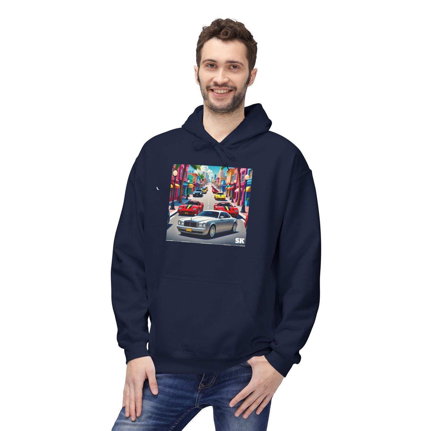 Vibrant City Life SK Hoodie,