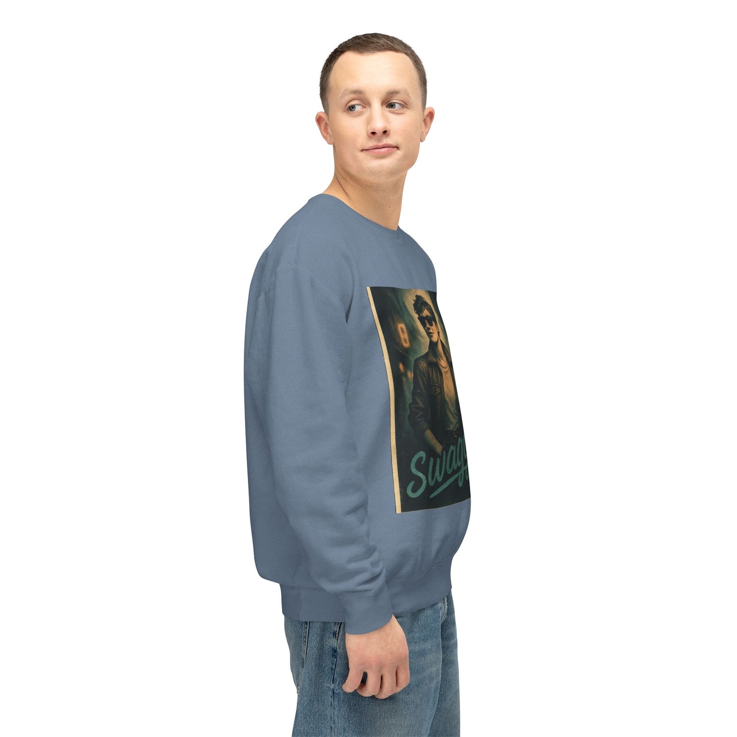 Swagger Unisex Lightweight Crewneck Sweatshirt