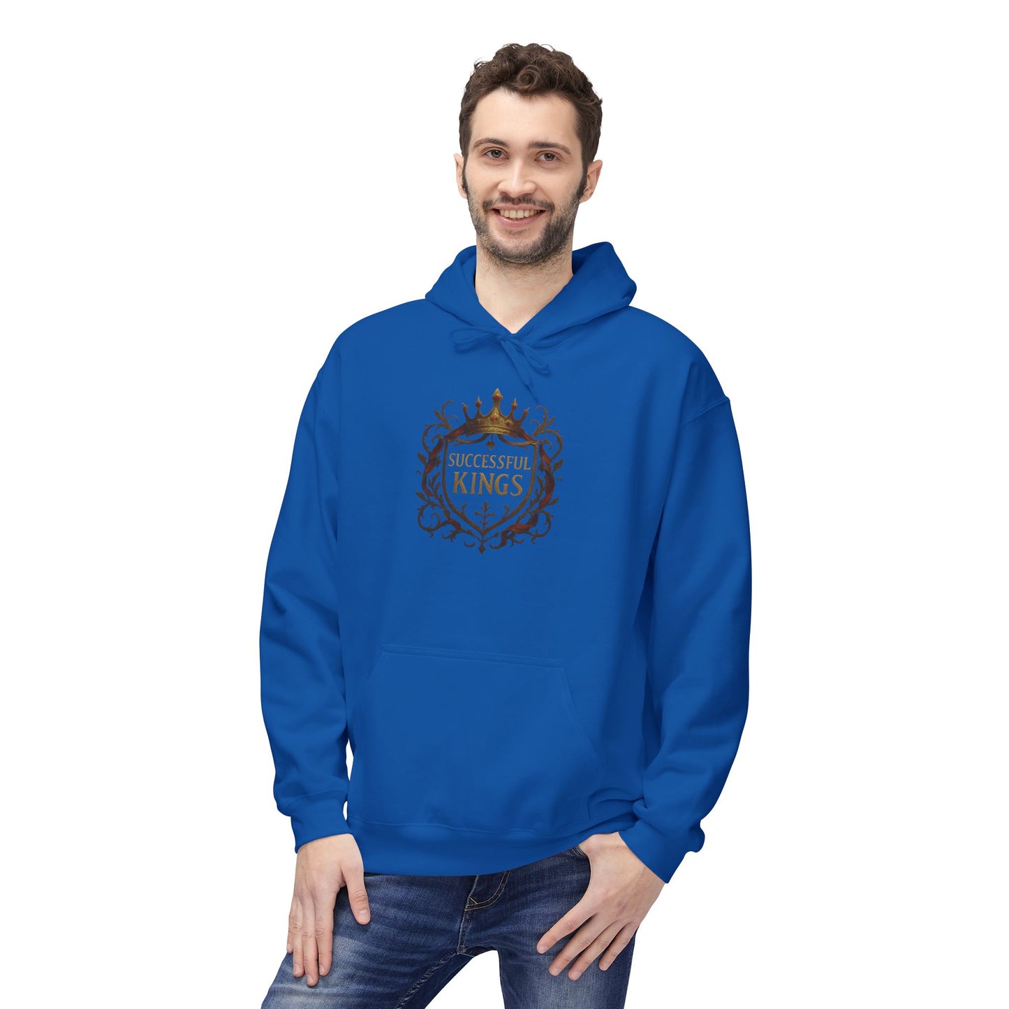 Successful Kings Unisex Hoodie - Cozy Sweatshirt for Motivation, Gift for Friends, Streetwear, Casual Wear, Yoga Outfit