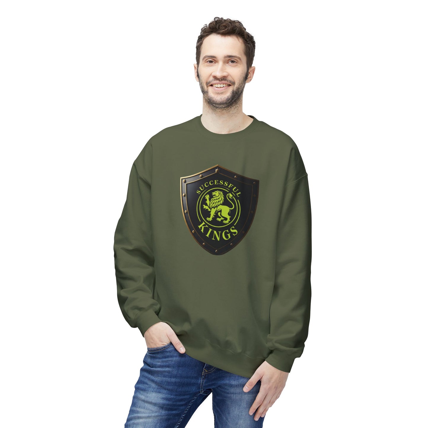 Kings Fleece Crewneck Sweatshirt – Perfect for Gifts, Fashion, and Cozy Days