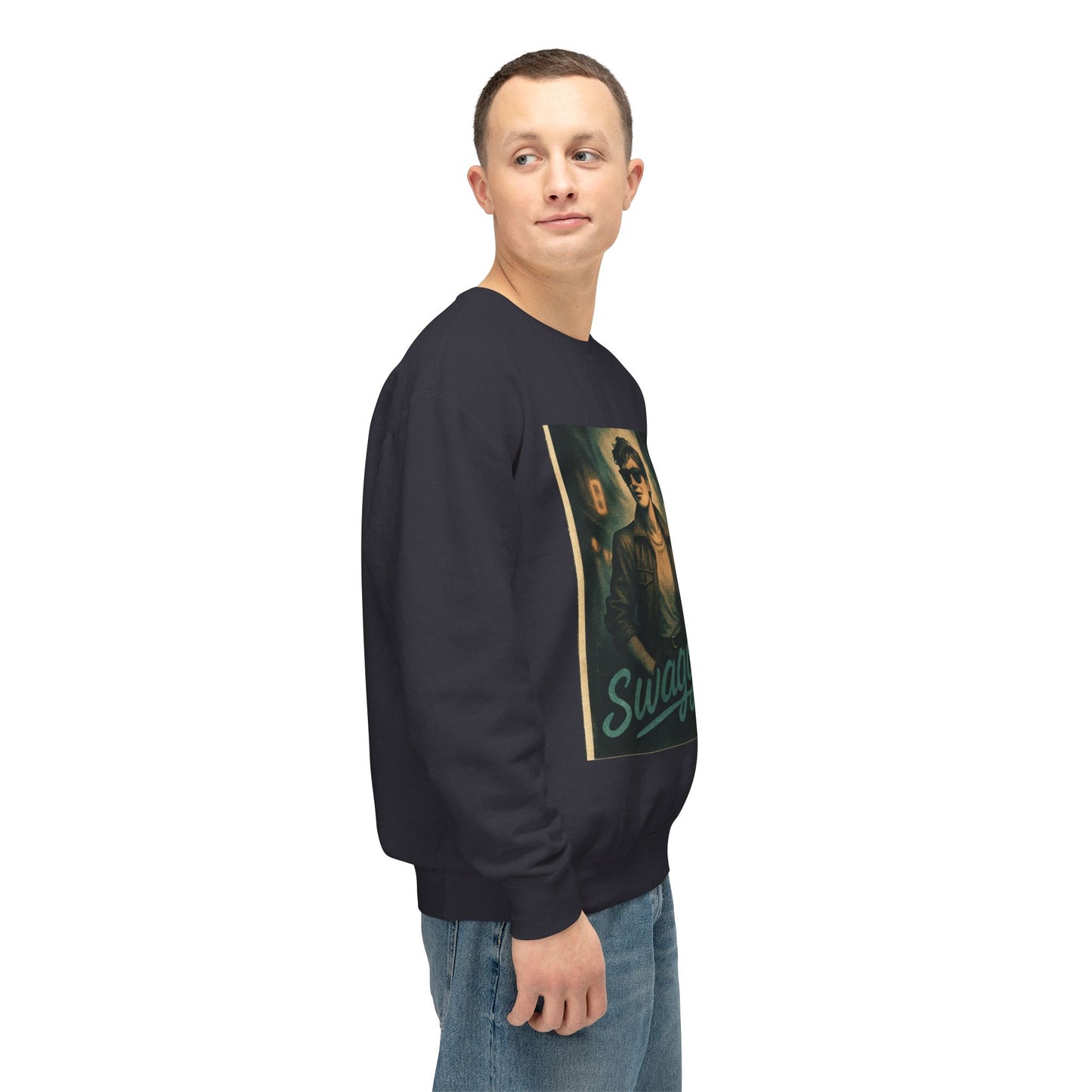 Swagger Unisex Lightweight Crewneck Sweatshirt