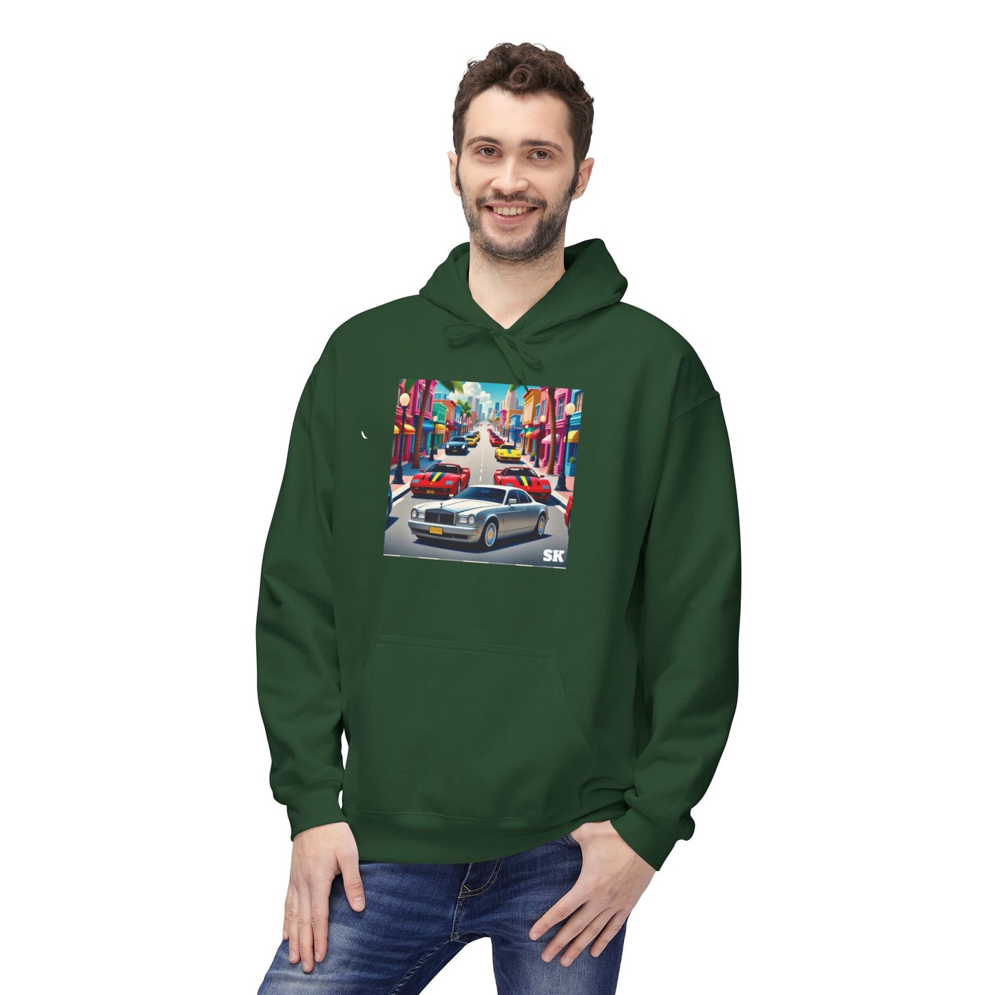 Vibrant City Life SK Hoodie,