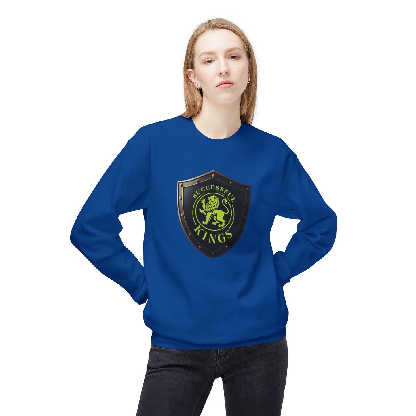 Kings Fleece Crewneck Sweatshirt – Perfect for Gifts, Fashion, and Cozy Days