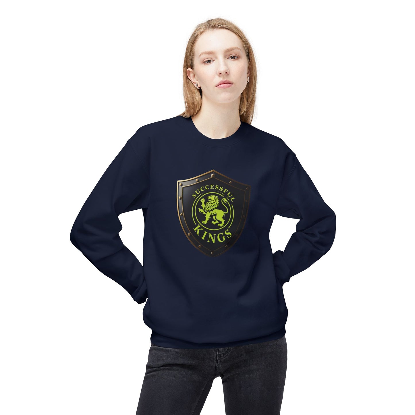 Kings Fleece Crewneck Sweatshirt – Perfect for Gifts, Fashion, and Cozy Days