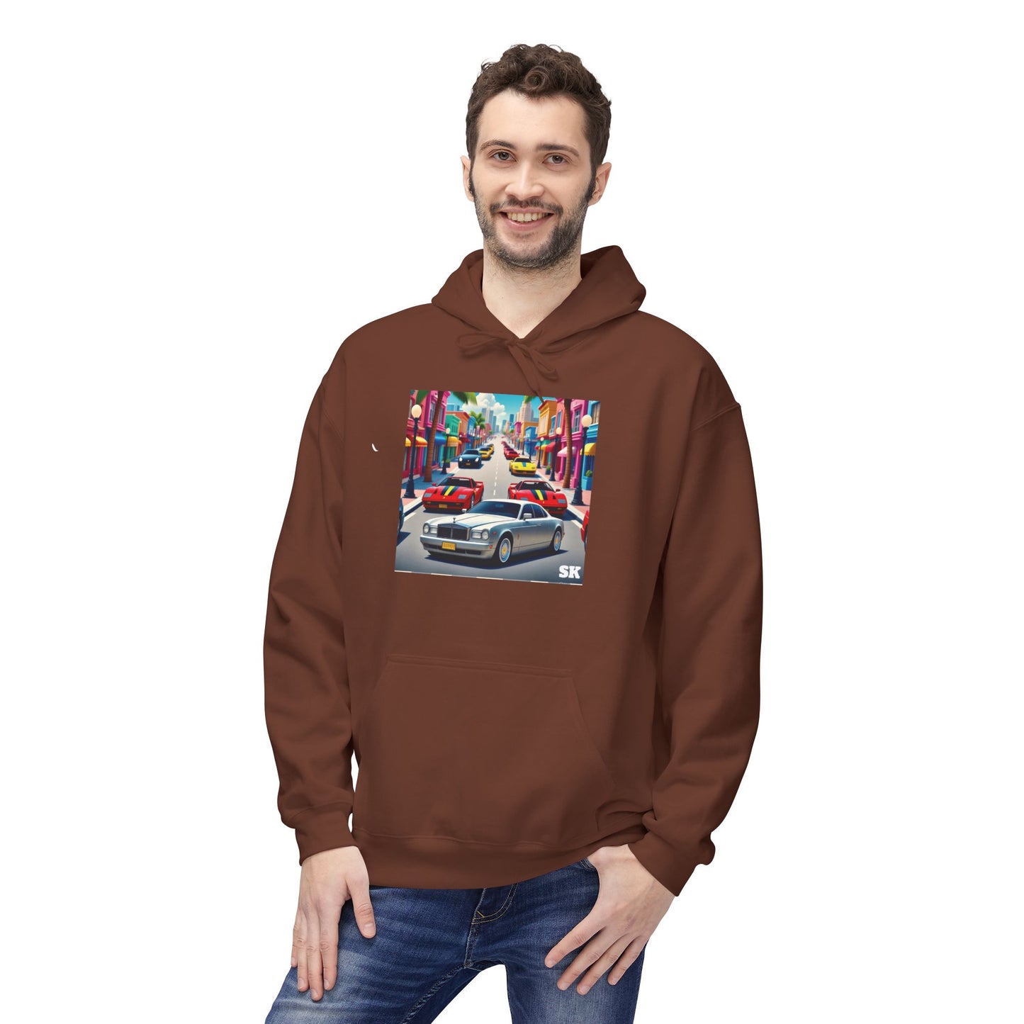 Vibrant City Life SK Hoodie,