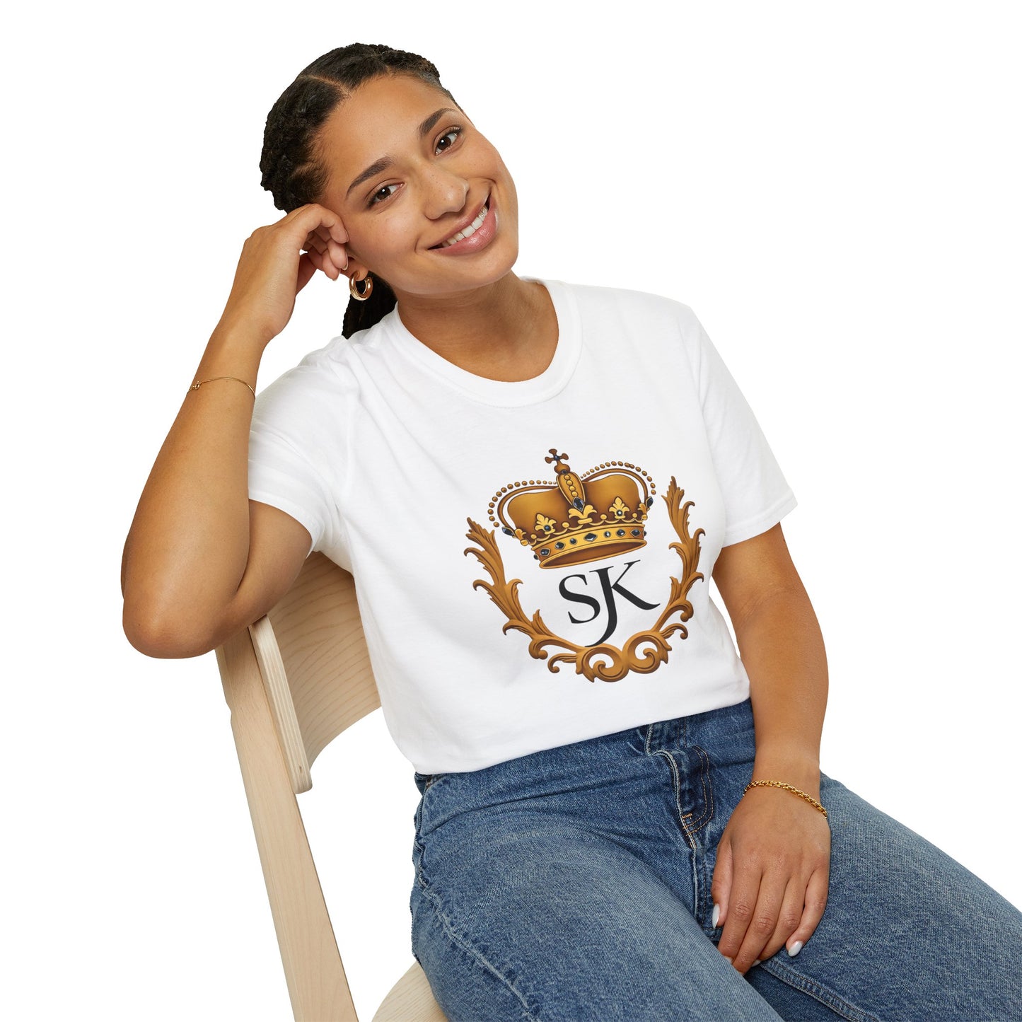 Crowned Initial T-Shirt