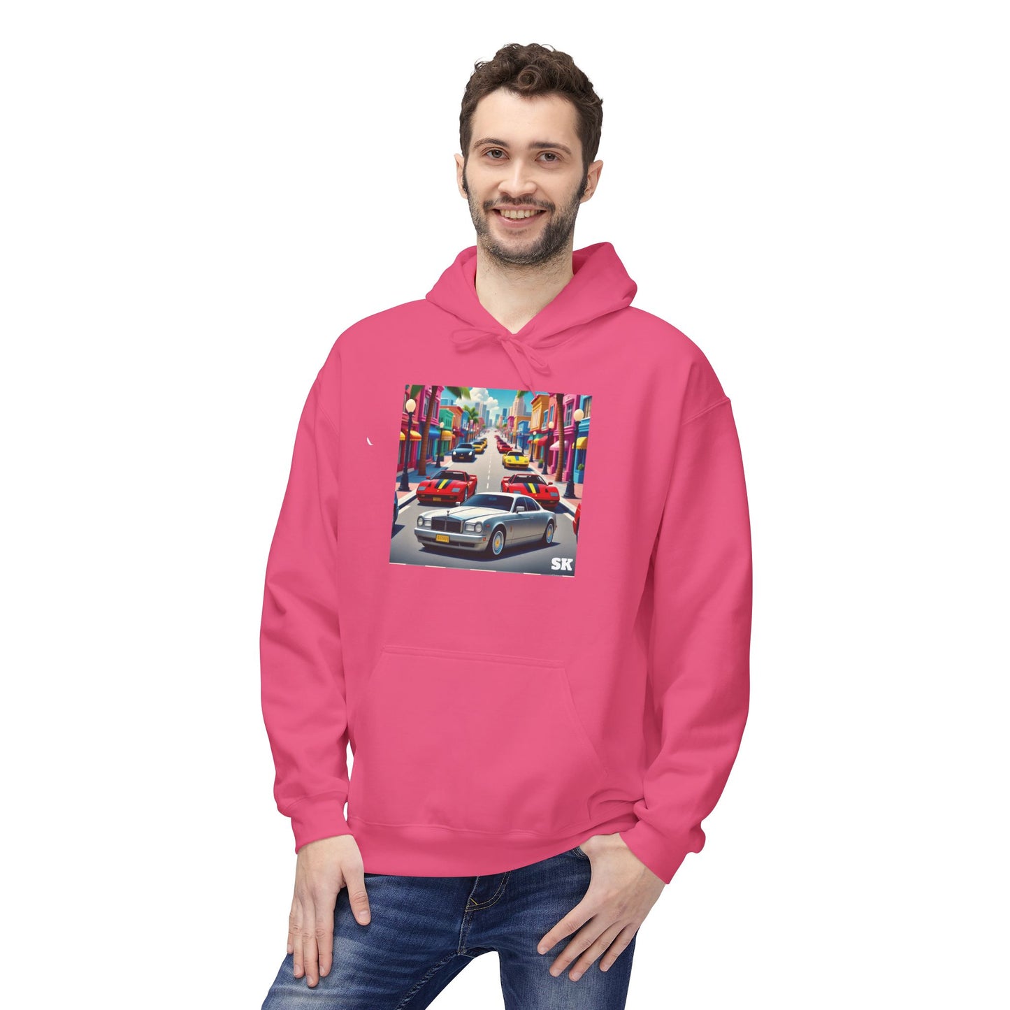 Vibrant City Life SK Hoodie,